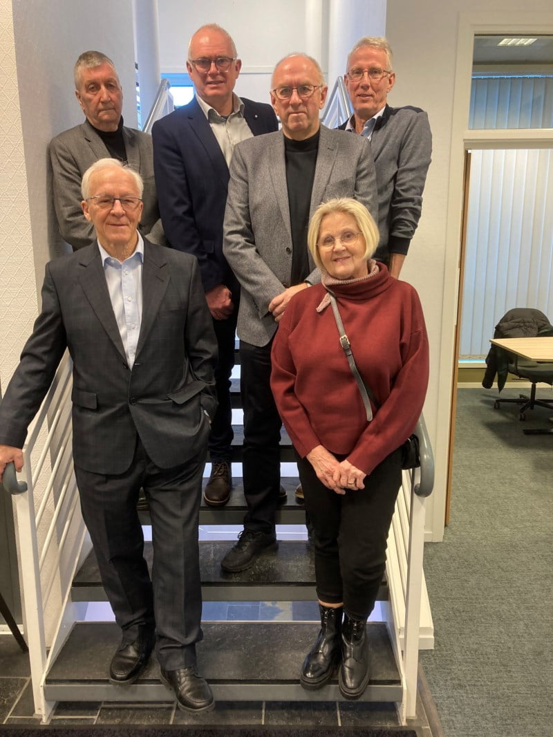 Tidligere styreledere, banksjef og dagens styreleder