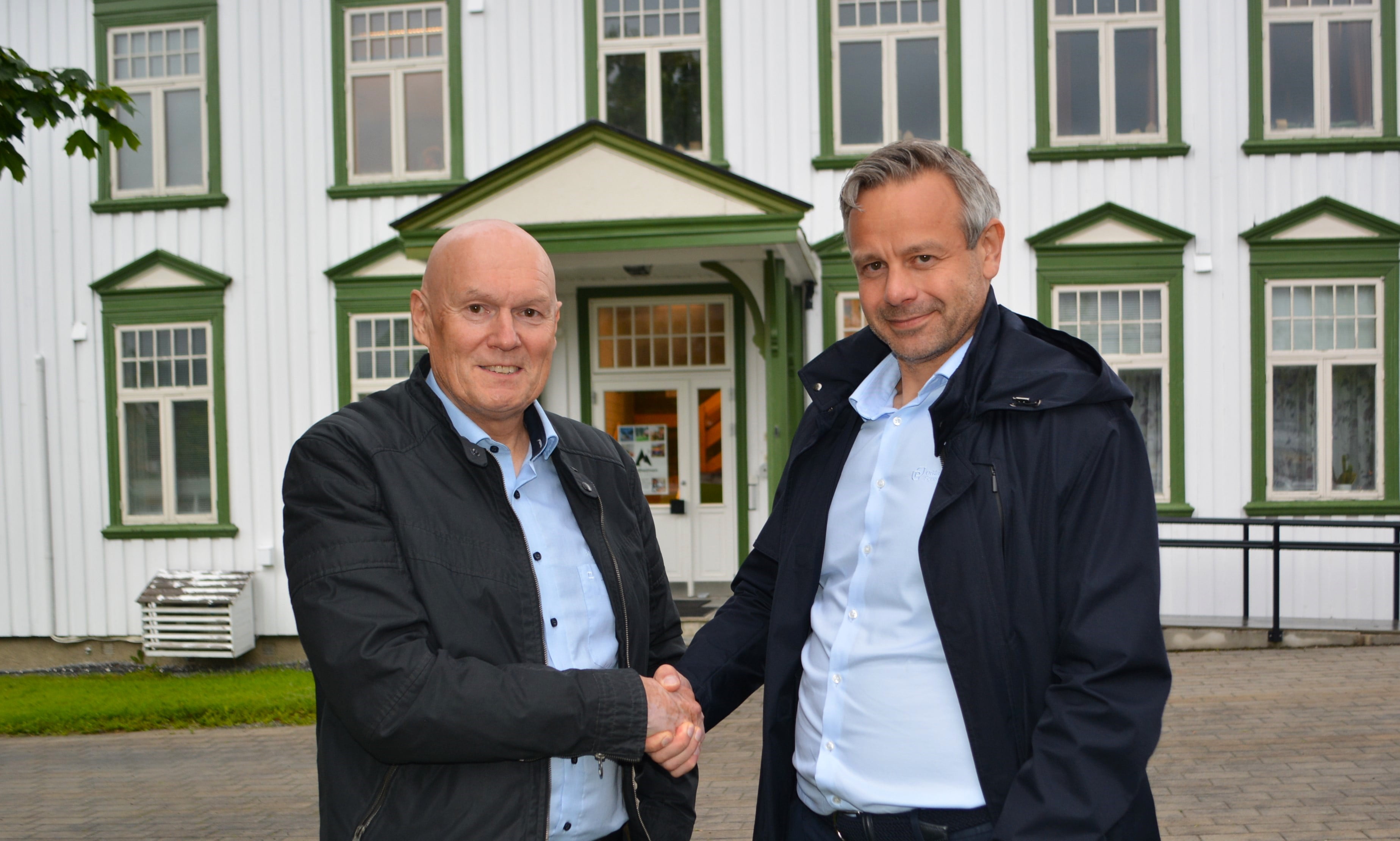 Magne Bjørnstad og Knut Marius Skoglund